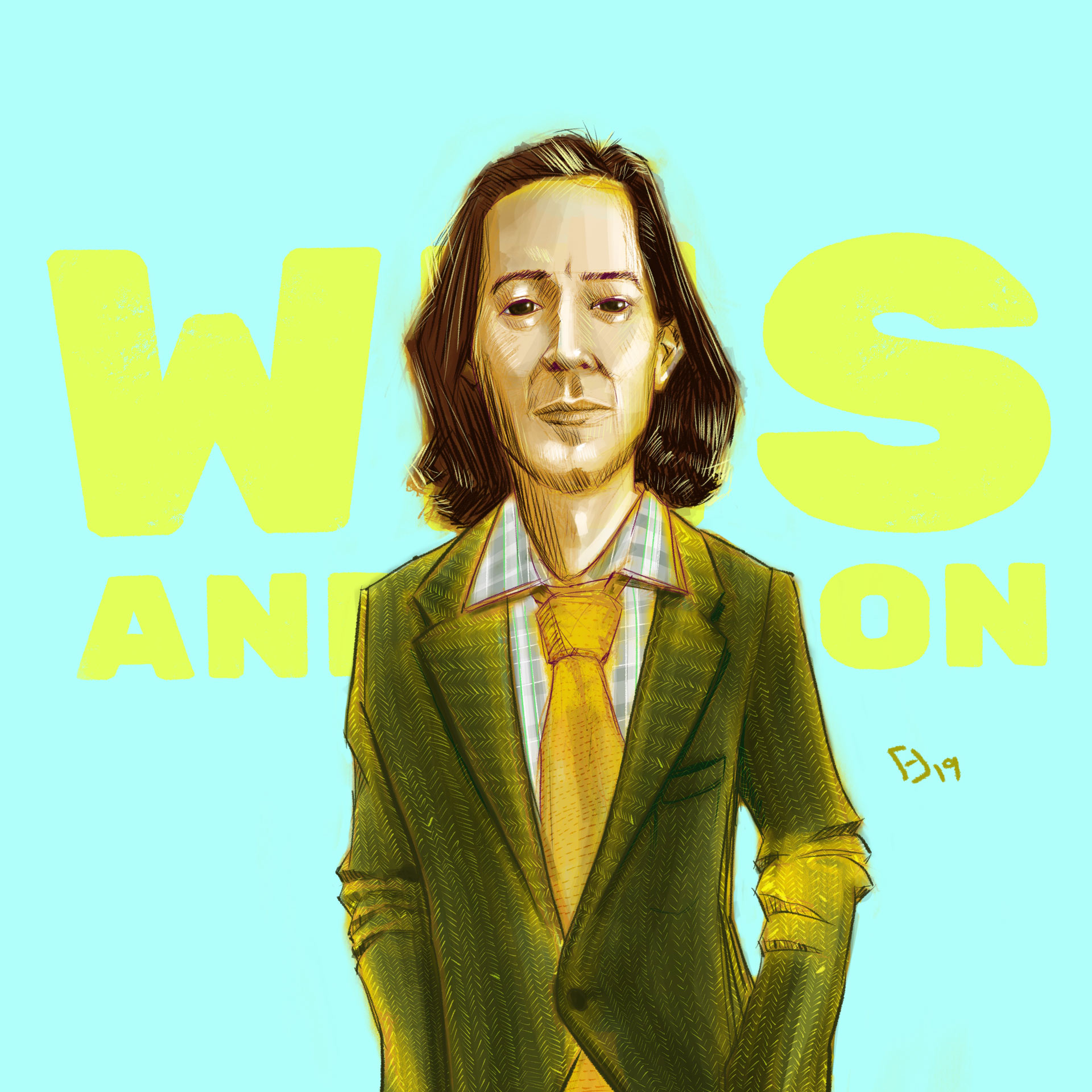Wes Anderson Fan Art